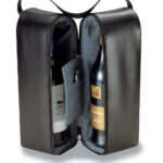 Corporate Leather Wine Carrier Gifts