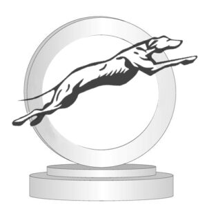 New Design Greyhound Trophies Made to Order