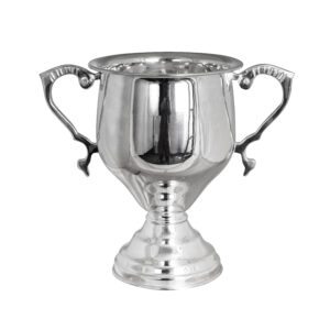 ASRUSICCL25 Silver plated cup will be mounted on a wooden base, comes in 3 sizes , 25cm, 18cm & 16cm