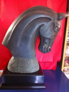 Limited Edition Bronze Horse Head Trophy Ascend Sales