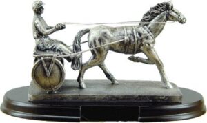ASTCDSR39 Resin Harness Racing Trophy. Horse Racing Australia